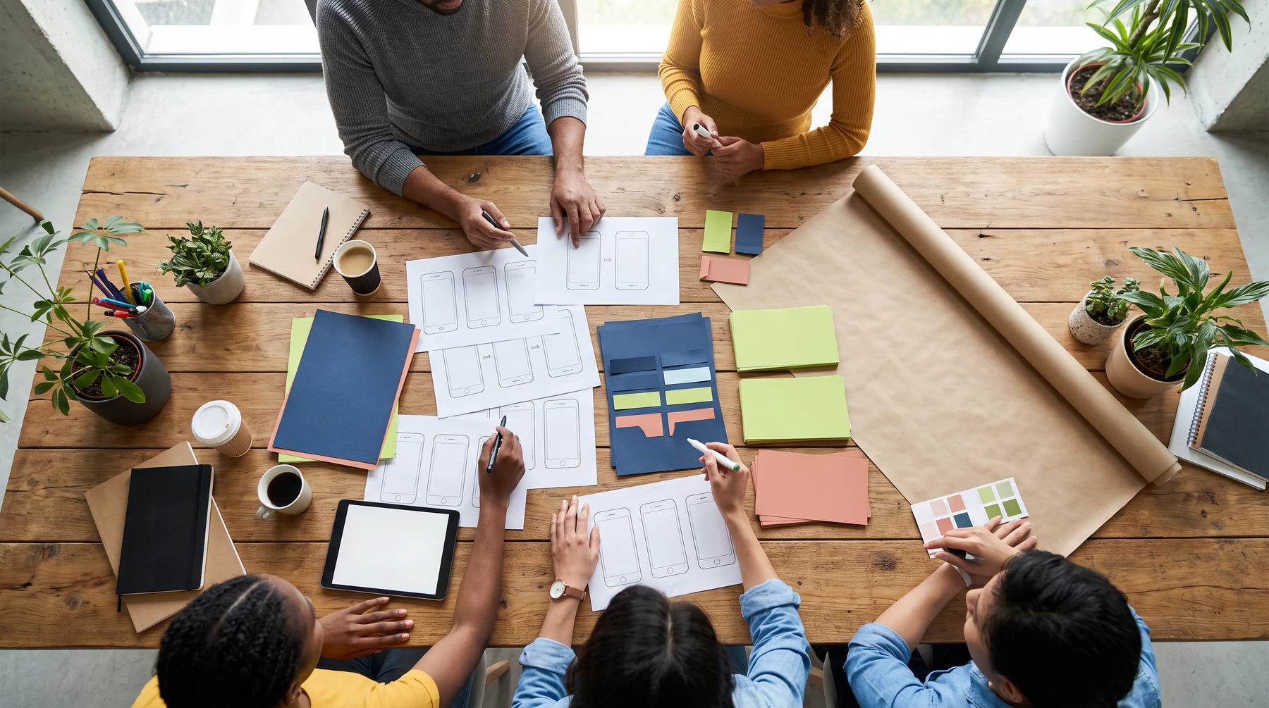 Collaborative product planning table